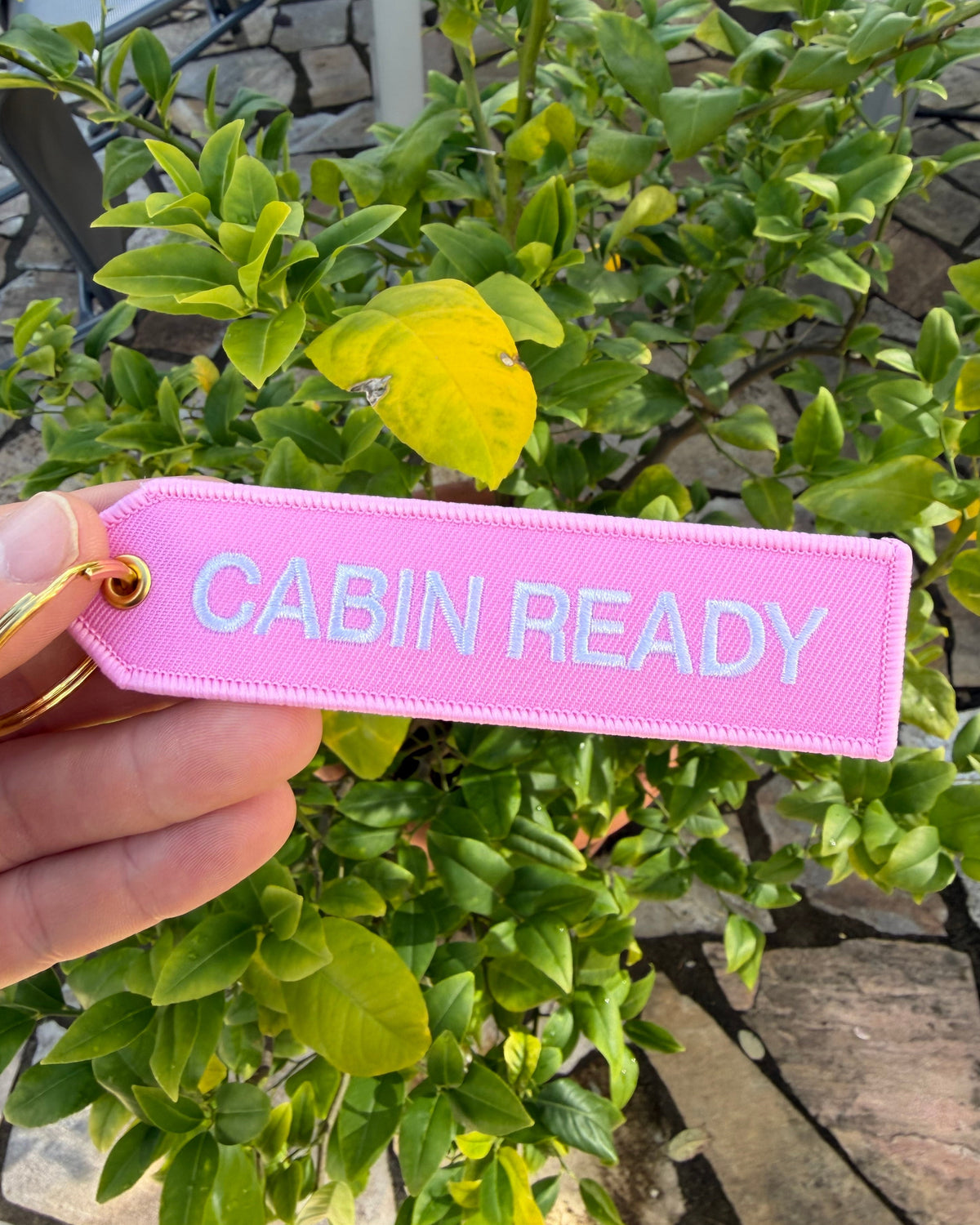 Cabin Crew Schlüsselanhänger - Rosa Edition