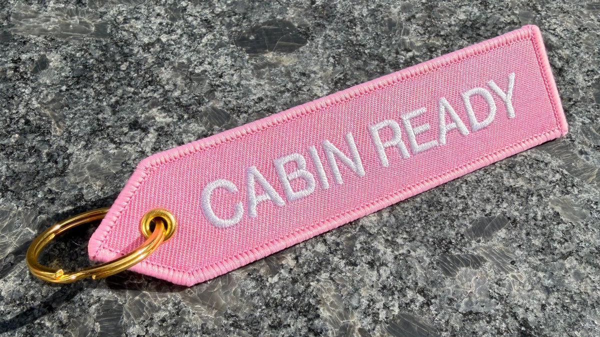 Cabin Crew Schlüsselanhänger - Rosa Edition