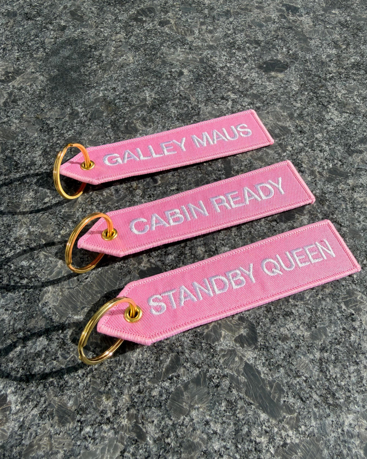Cabin Crew Schlüsselanhänger - Rosa Edition