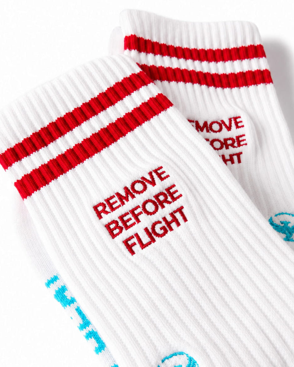 REMOVE BEFORE FLIGHT - Socks