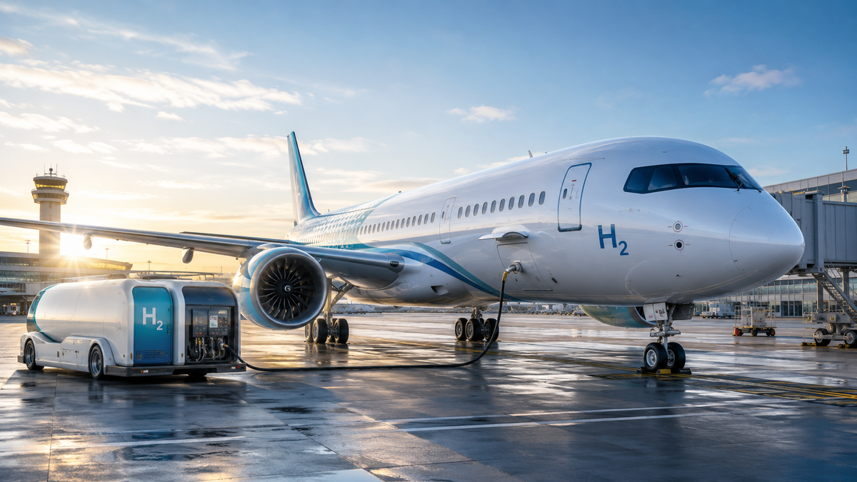 Wasserstoffflugzeuge: Echte Zukunft oder nur eine Idee?