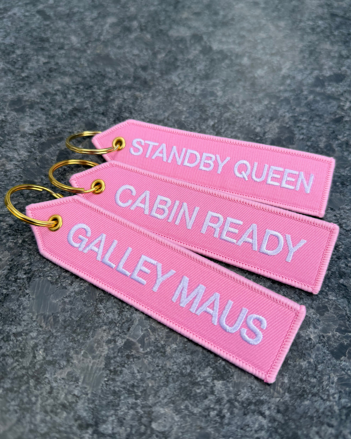 Cabin Crew Schlüsselanhänger - Rosa Edition