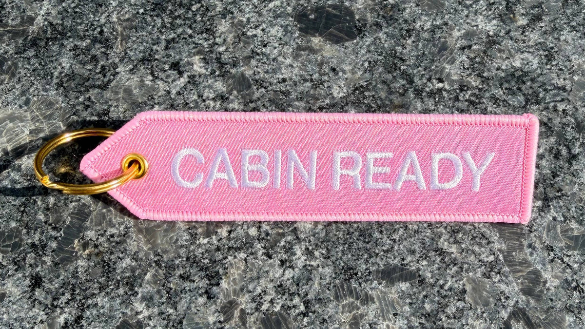 Cabin Crew Schlüsselanhänger - Rosa Edition